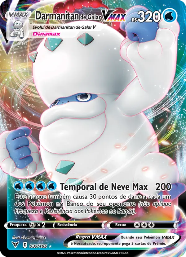 Darmanitan de Galar VMAX