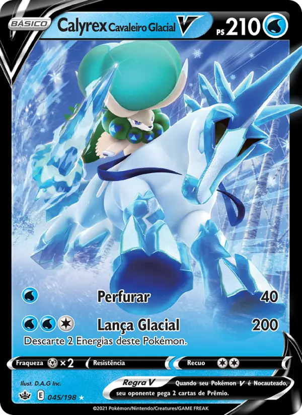 Calyrex Cavaleiro Glacial V