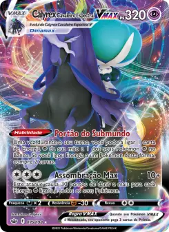 Calyrex Cavaleiro Espectral VMAX