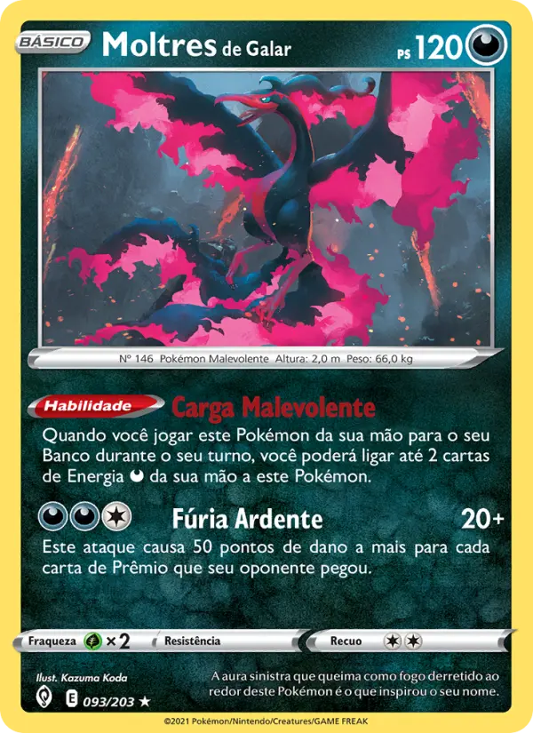 Moltres de Galar