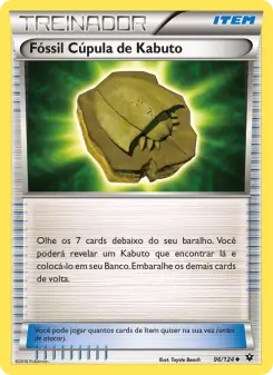 Fóssil Cúpula de Kabuto