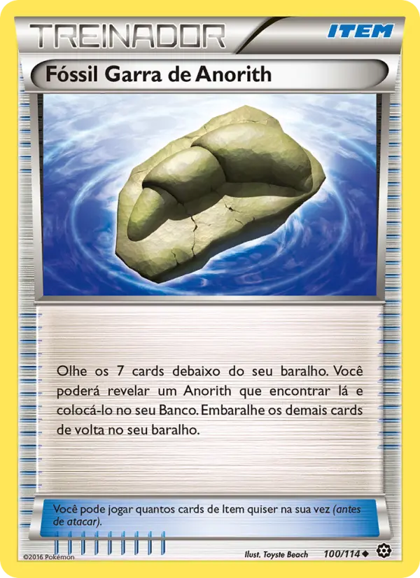 Fóssil Garra de Anorith
