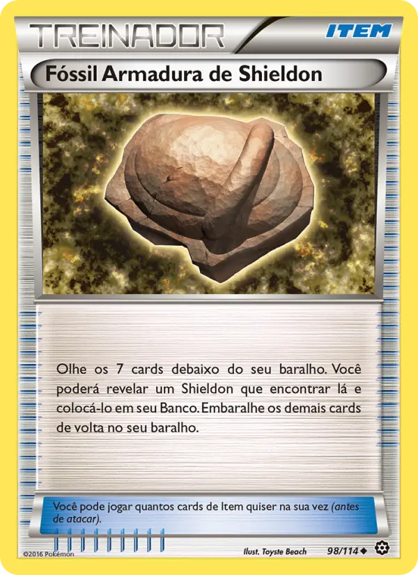 Fóssil Armadura de Shieldon