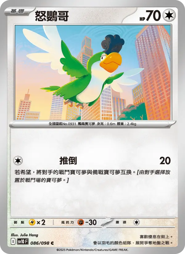 怒鸚哥