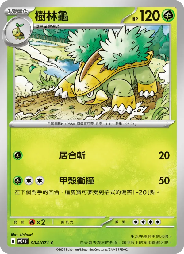 樹林龜